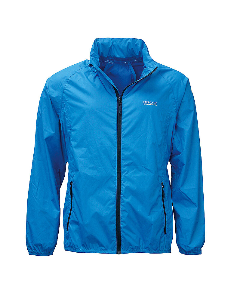 PRO-X ELEMENTS Herren Regenjacke Packable blau | S